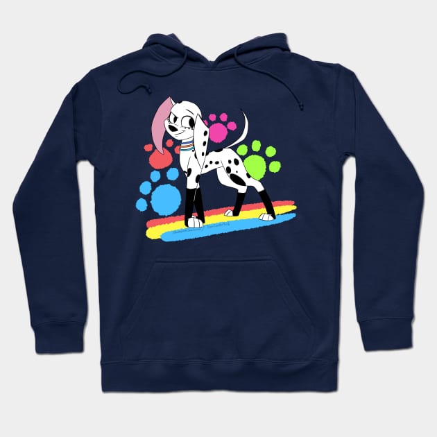 Dolly 101 Dalmatian Street Hoodie TeePublic